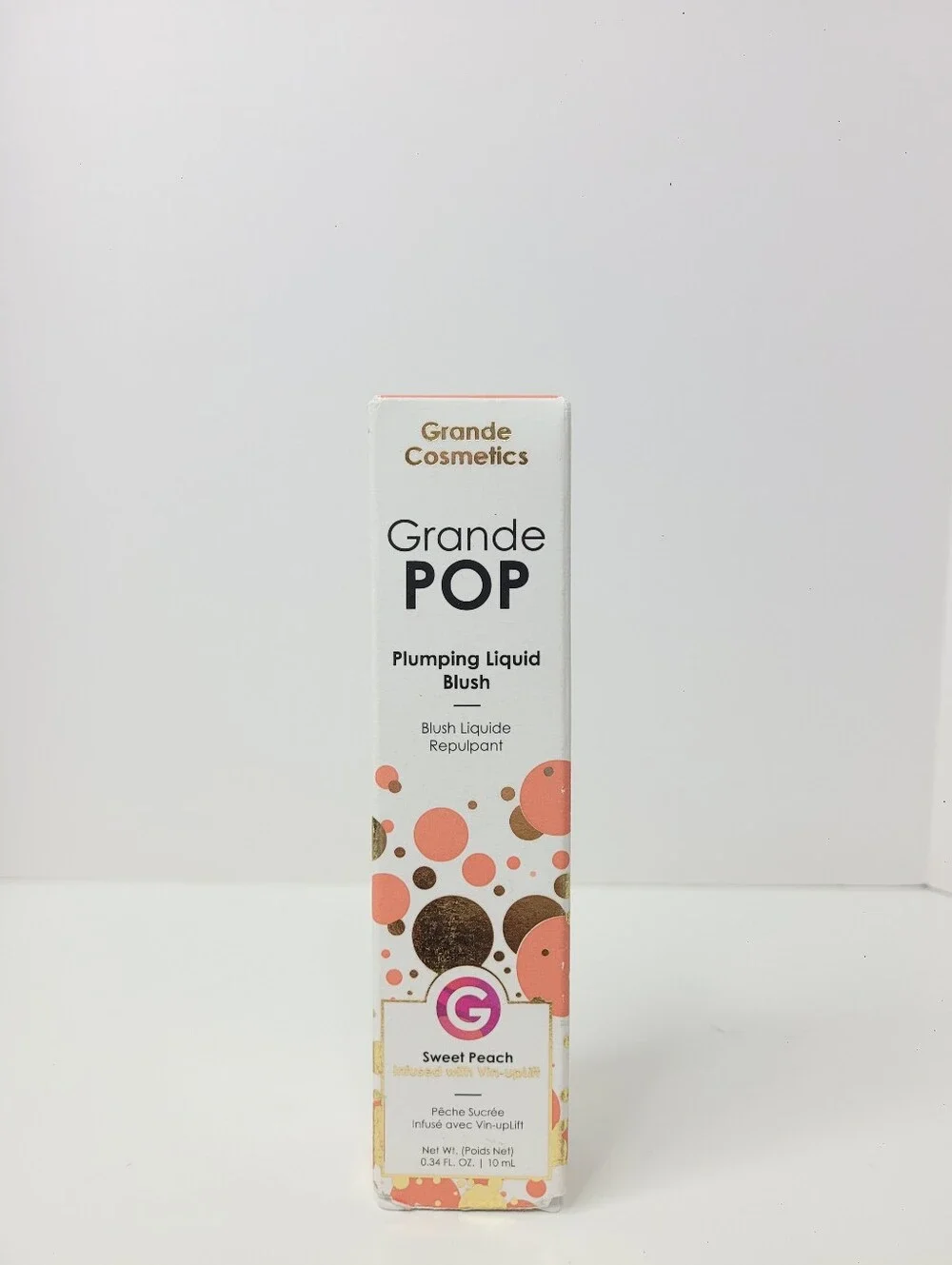 Grande Cosmetics Grande POP Plumping Liquid Blush - Sweet Peach